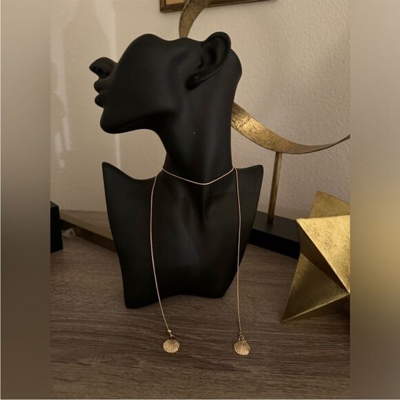 Seashell wrap around neck necklace M269 - Picture 2 of 3